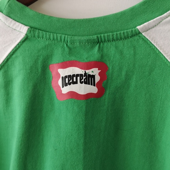 Men's Large NWOT Icecream Billionaire Boys Club Jersey 3/4 Sleeve with Graphic - Picture 4 of 5